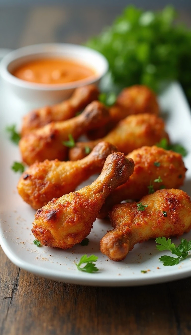 Crispy Air Fryer Chicken Legs Recipe