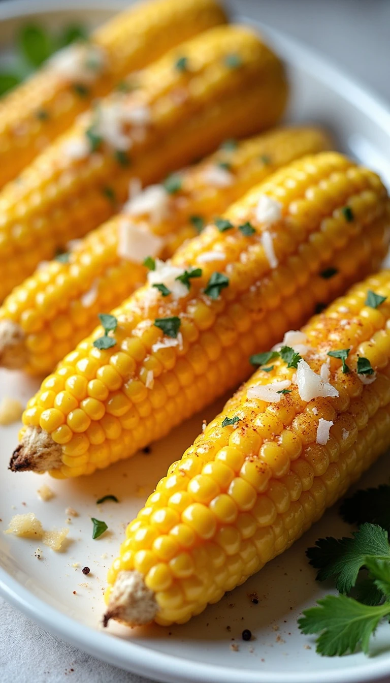 Crispy Air Fryer Corn on the Cob (Quick & Easy Recipe)