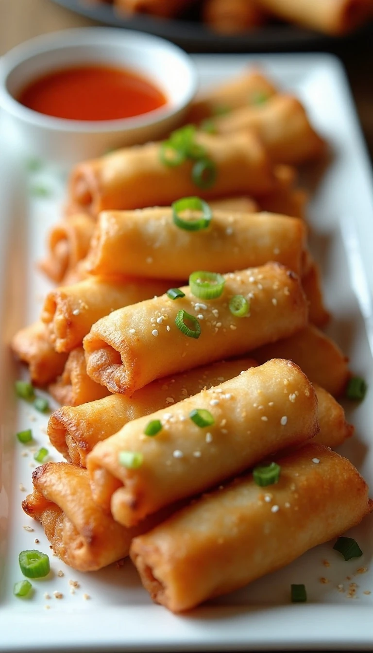 Crispy Air Fryer Egg Rolls Recipe