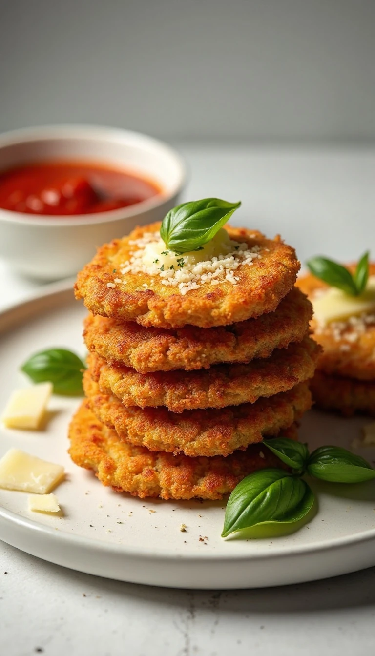 Crispy Air Fryer Eggplant Recipe with Parmesan Panko Breading