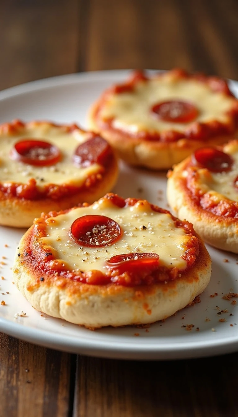 Easy Air Fryer English Muffin Pizzas Recipe
