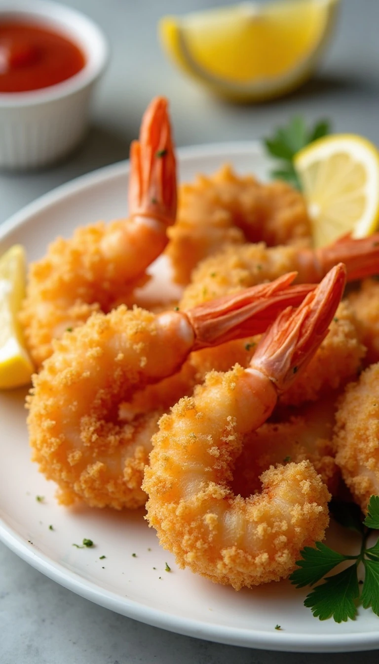 Crispy Air Fryer Fried Shrimp Recipe