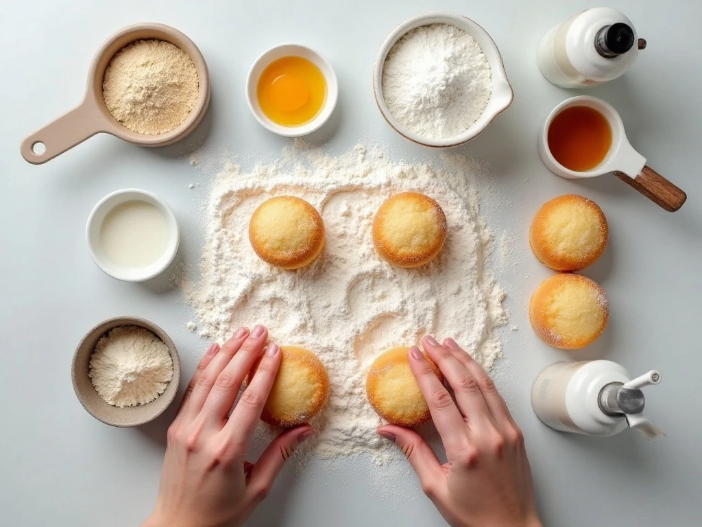 Ingredients for easy air fryer fried Twinkies