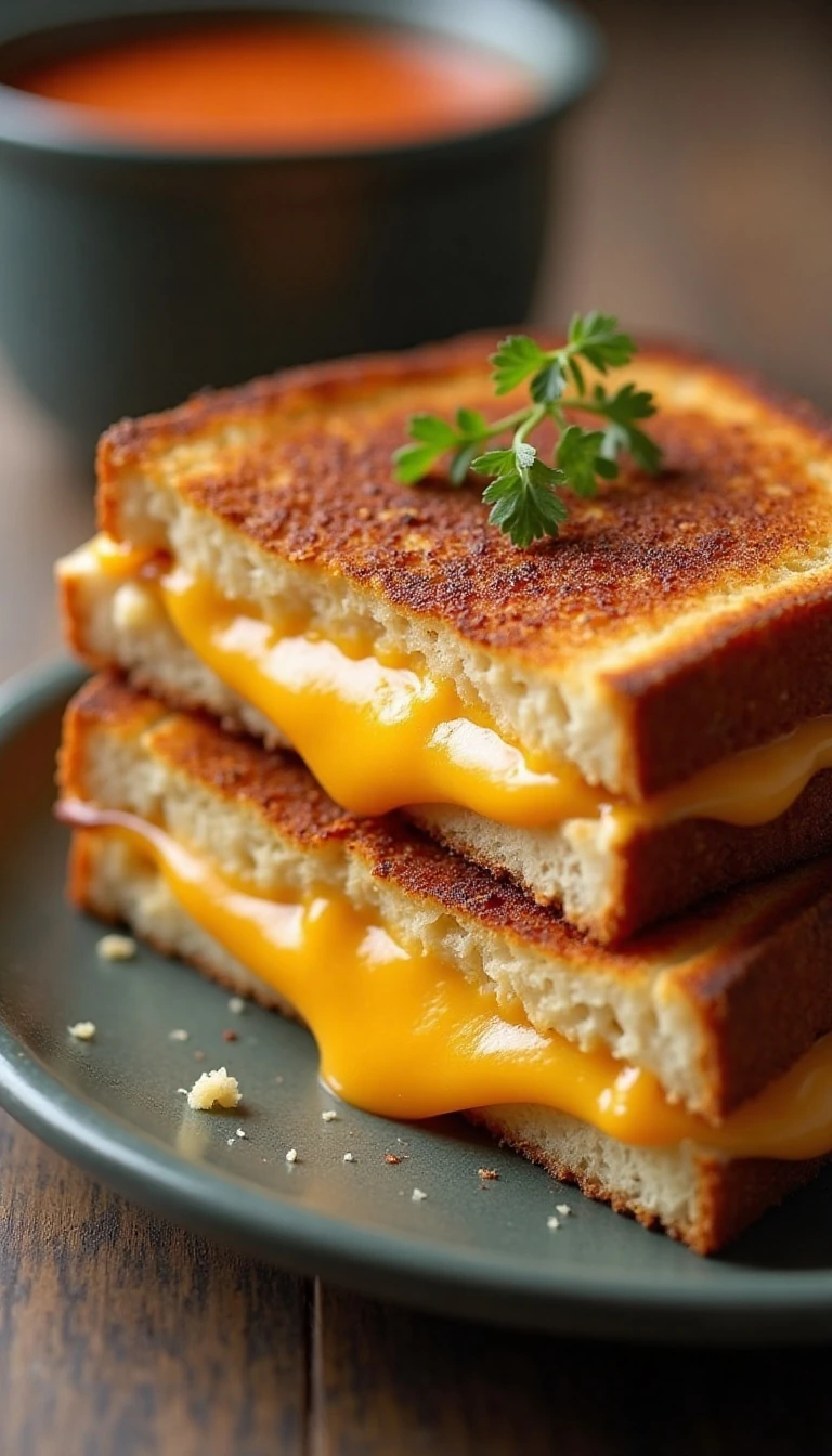 Crispy Air Fryer Grilled Cheese Sandwich Recipe