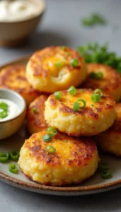 Easy Air Fryer Mashed Potato Cakes Recipe: Crispy, Cheesy Comfort Food