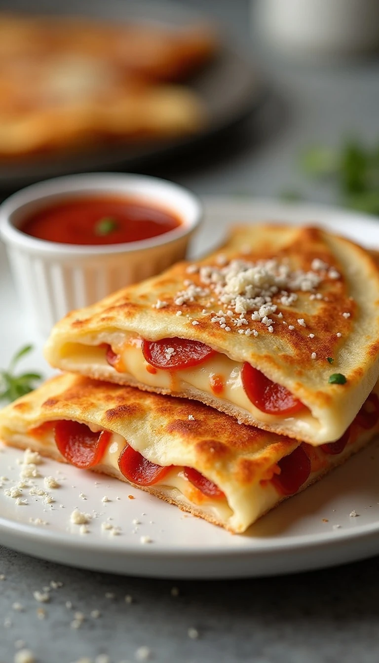 Crispy Air Fryer Pizza Quesadilla Recipe (Quick & Easy)
