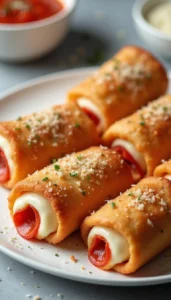 Crispy Air Fryer Pizza Roll-Ups Recipe