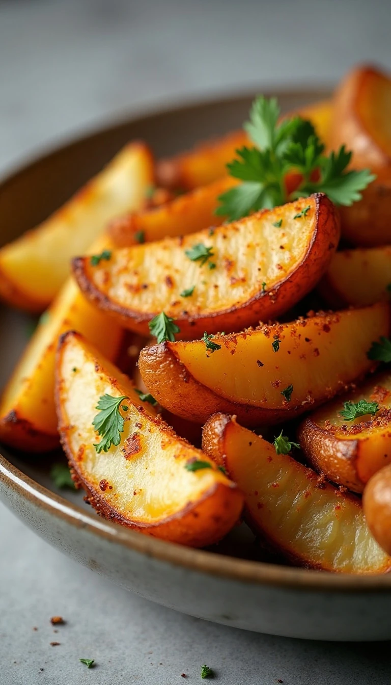 Crispy Air Fryer Potatoes and Onions Recipe