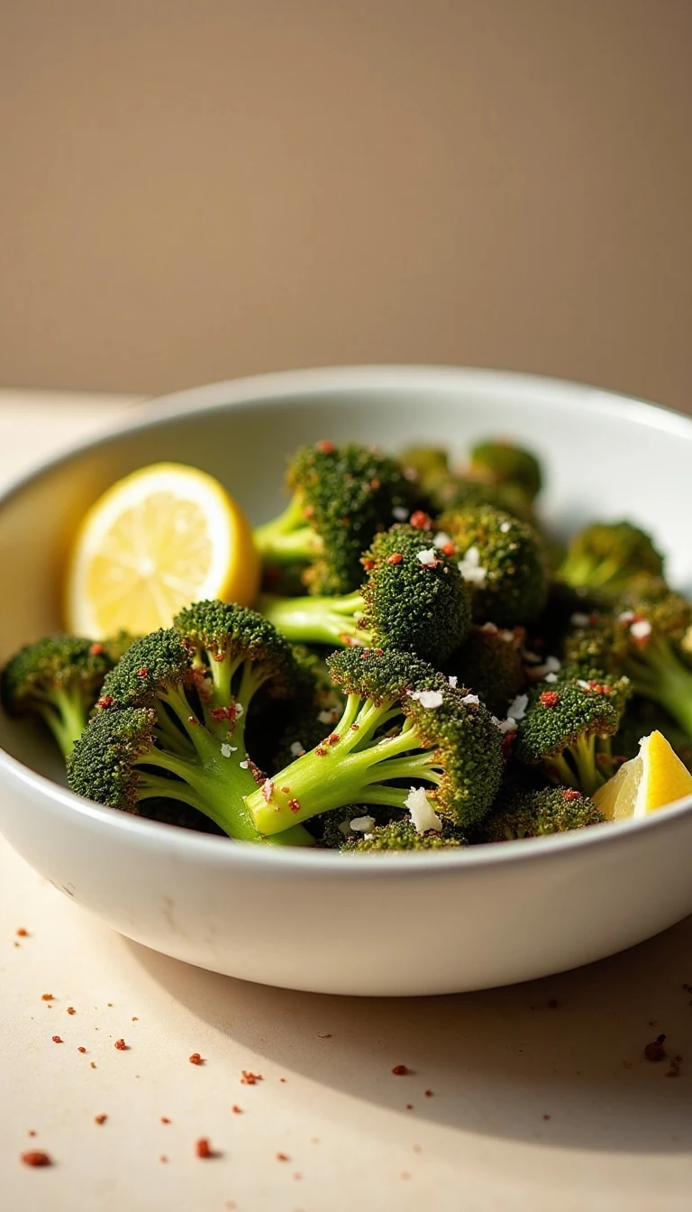 Crispy Air Fryer Roasted Broccoli Recipe (Quick & Easy)