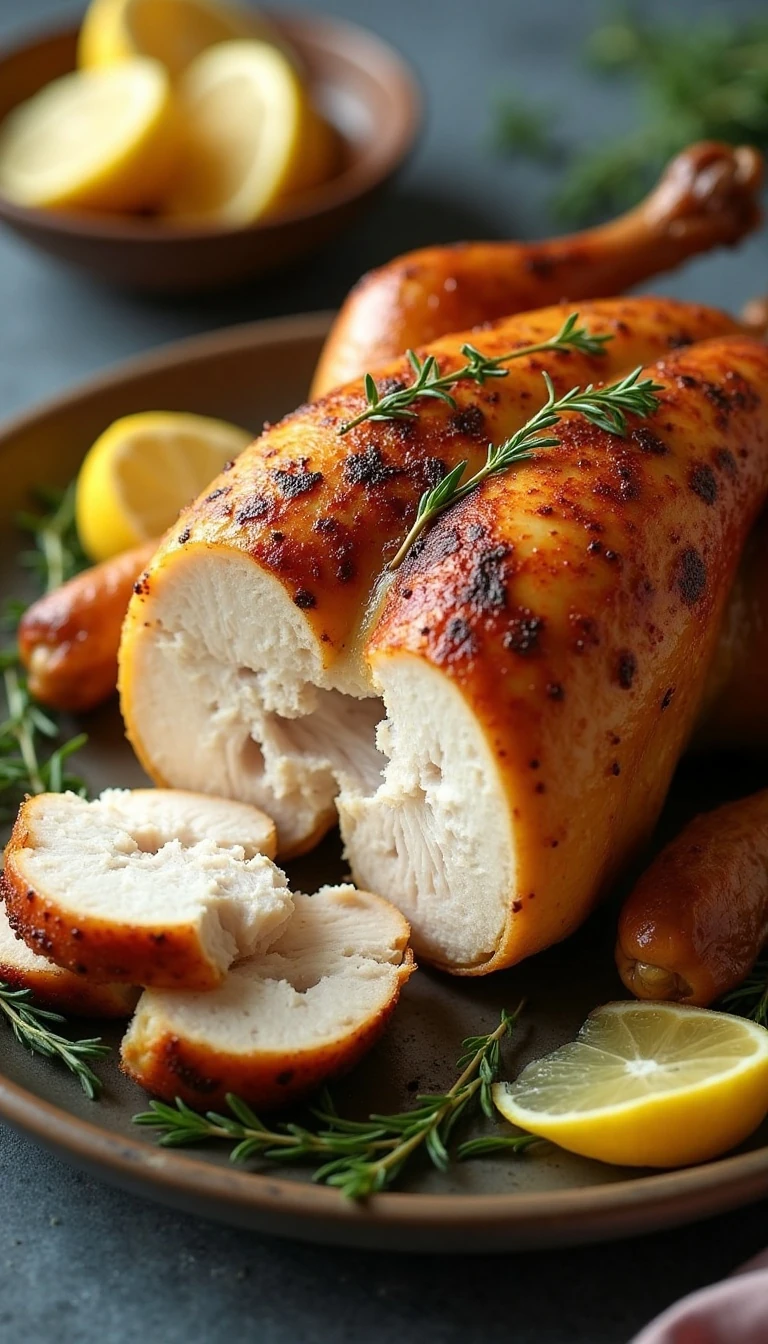Easy Air Fryer Rotisserie Chicken Recipe (Juicy & Crispy)