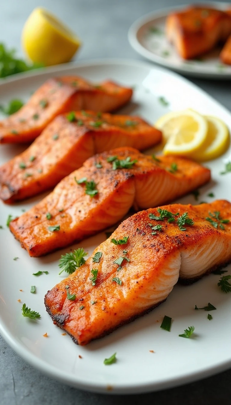 Crispy and Juicy Air Fryer Salmon Recipe (Quick & Easy)