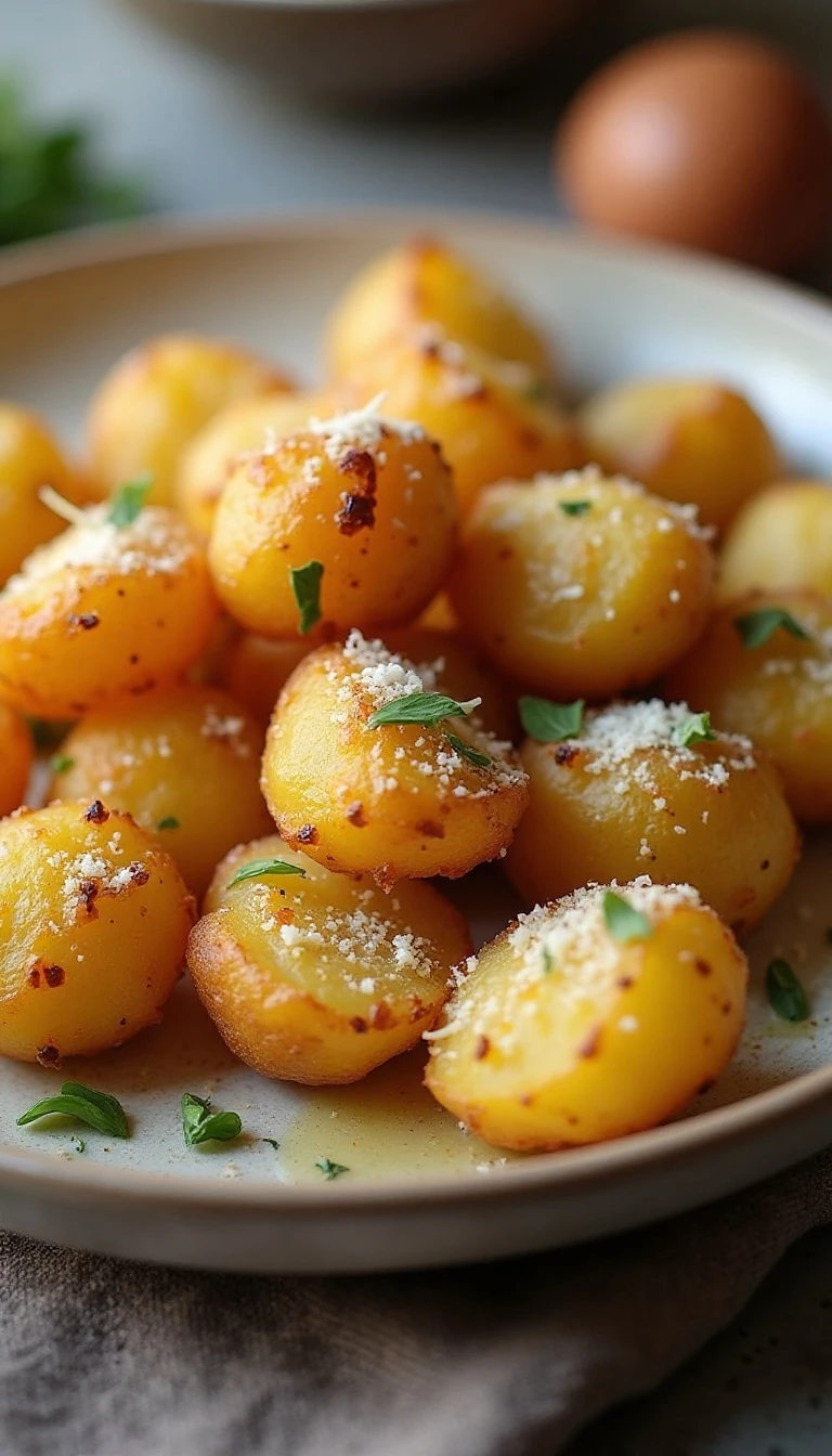 Crispy Air-Fryer Smashed Potatoes Made Easy