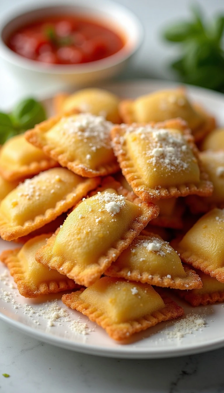 Crispy Air Fryer Toasted Ravioli Recipeqatig