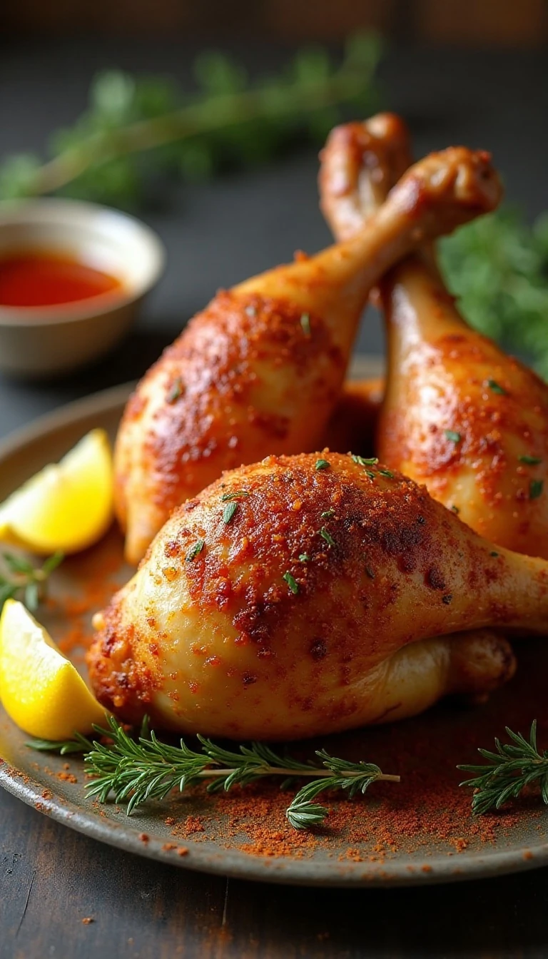 Crispy Air Fryer Turkey Legs Recipe
