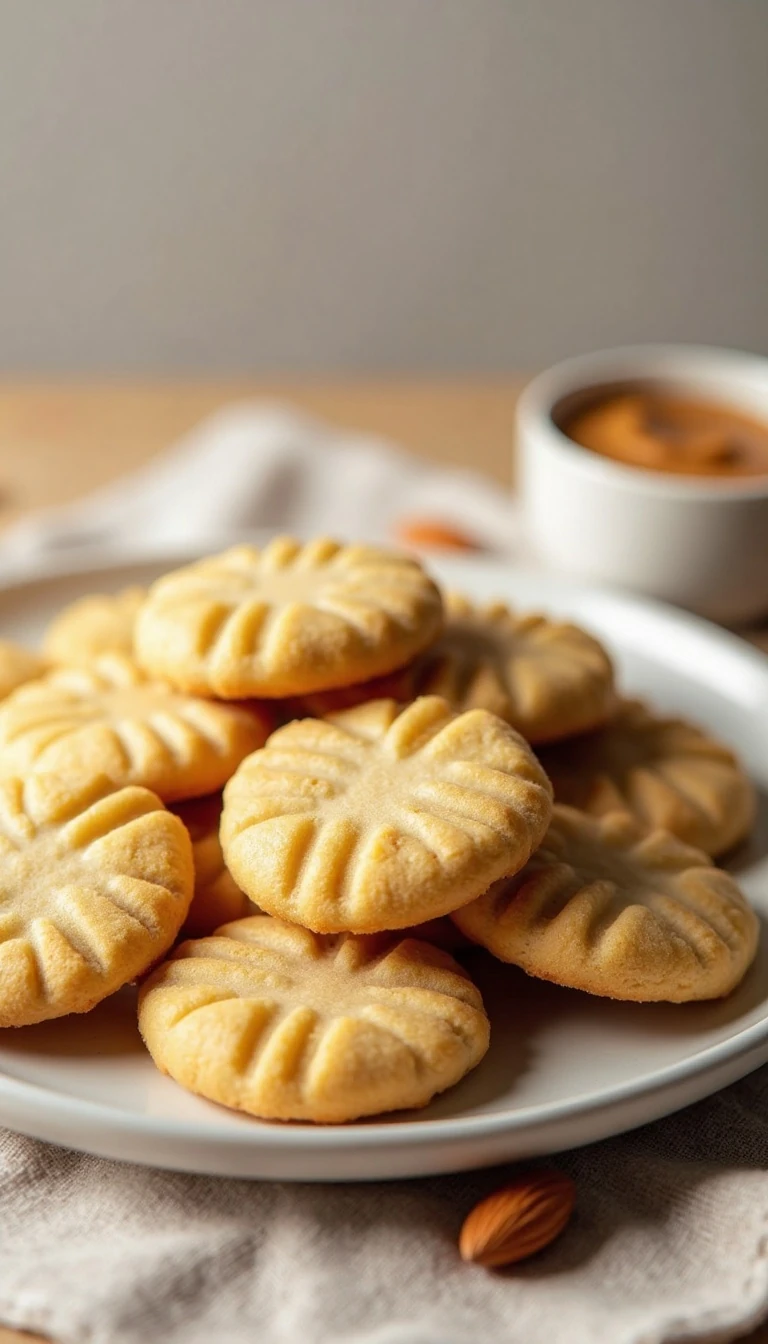 3-Ingredient Easy Almond Butter Cookies (Gluten-Free)