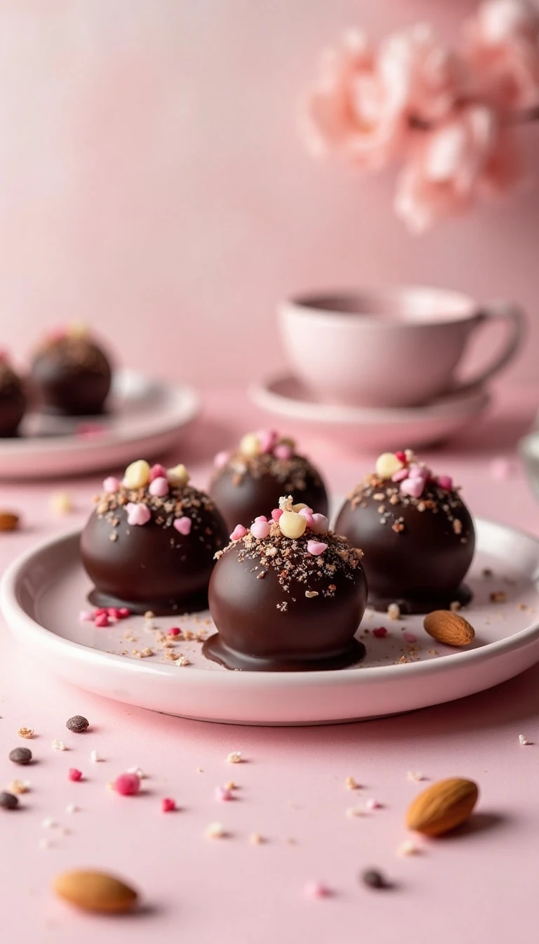 Valentine’s Day Almond Butter Truffles Made Easy