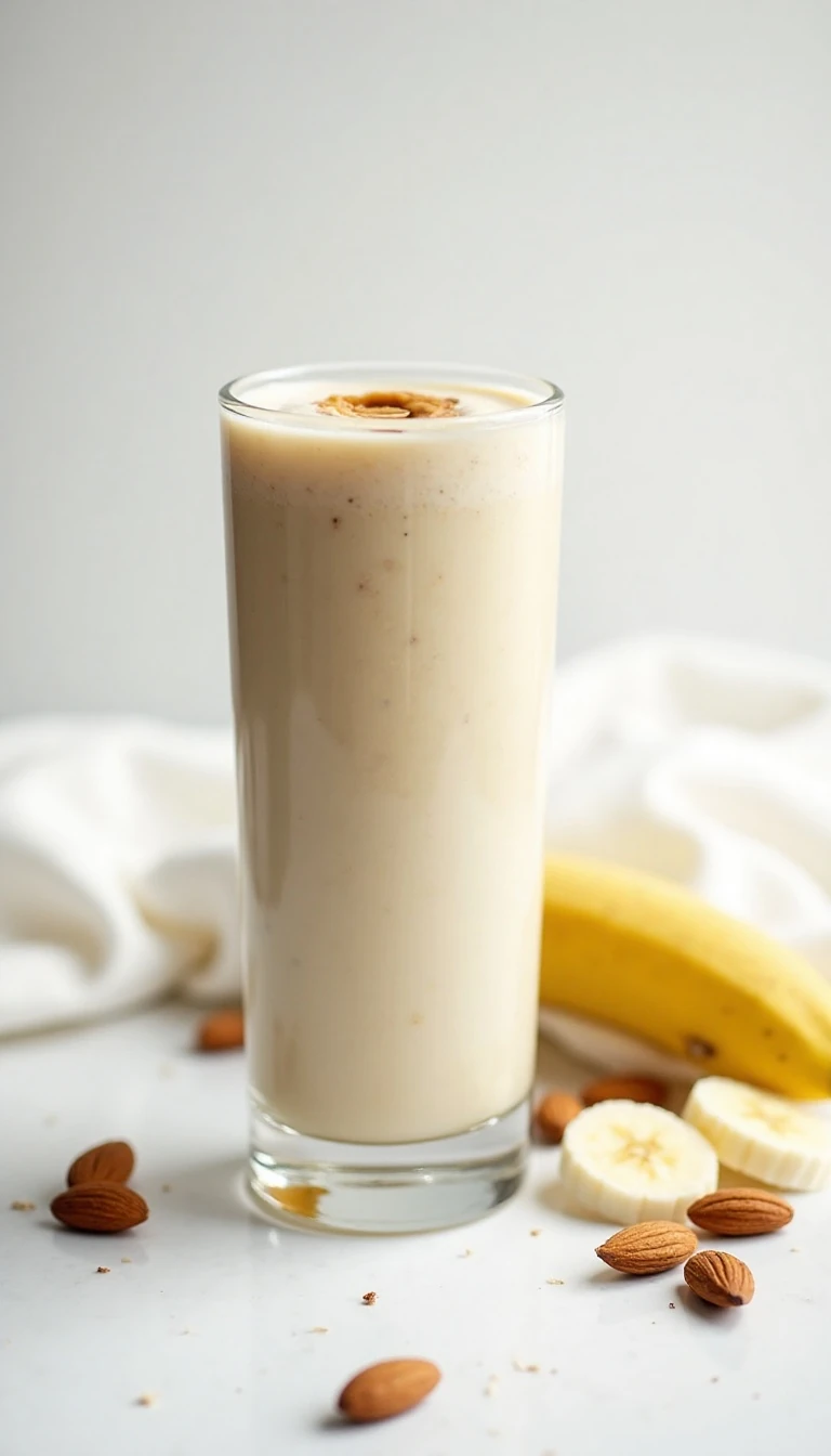 Creamy Almond Milk Smoothie Recipe (Quick & Easy)
