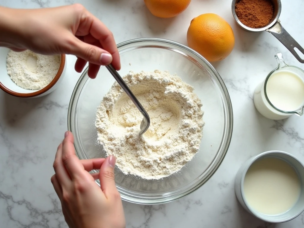 Ingredients for easy Amish Friendship Bread starter