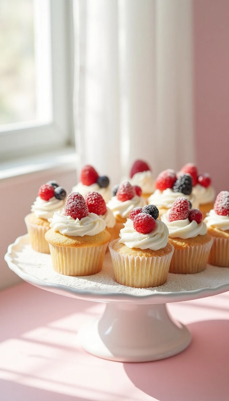 Angel Food Cupcakes That Taste Absolutely Heavenly