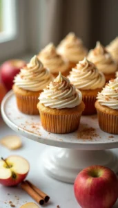 Easy Apple Cider Cupcakes Recipe with Cream Cheese Frosting