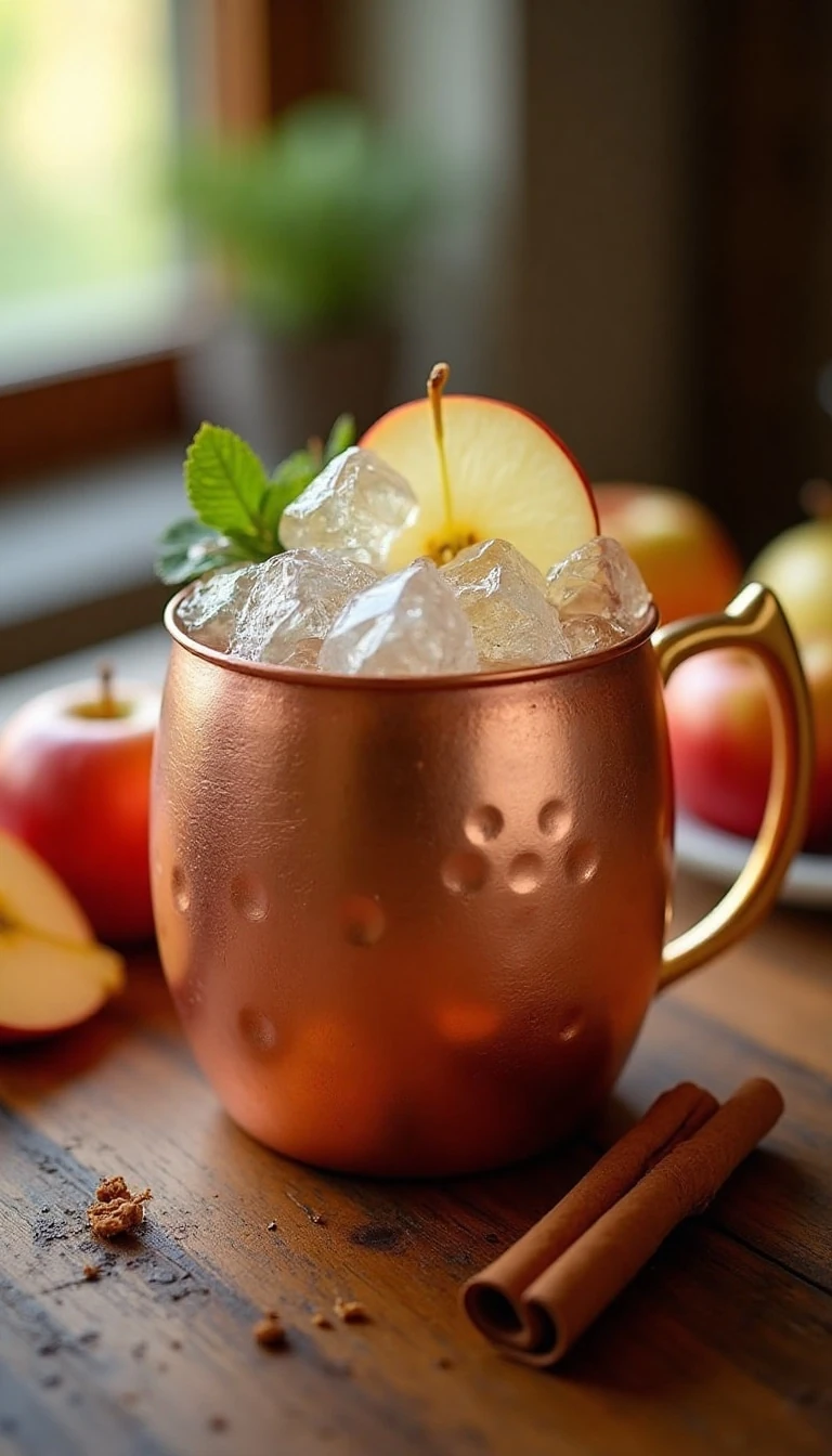 Easy Apple Cider Moscow Mule Recipe - The Perfect Fall Cocktail