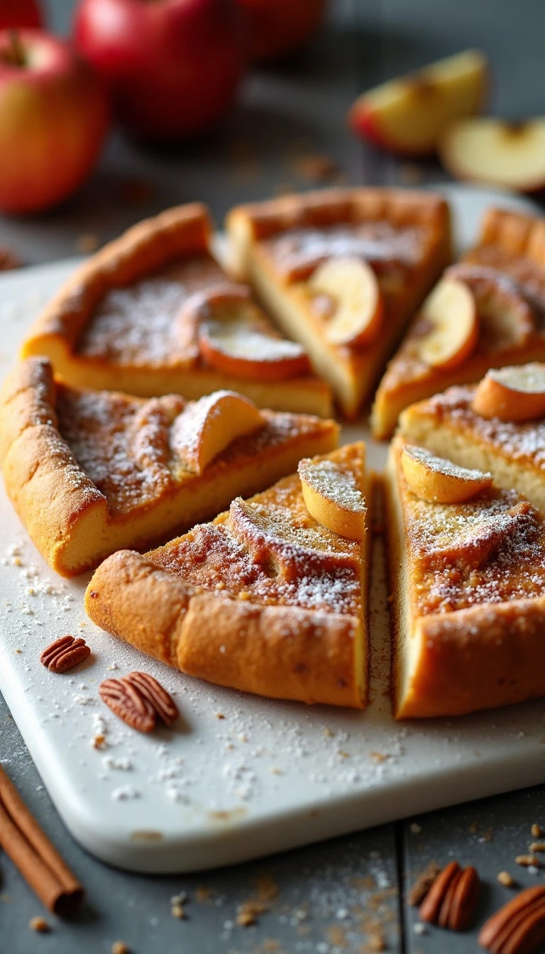 Apple French Toast Breakfast Pizza Recipe