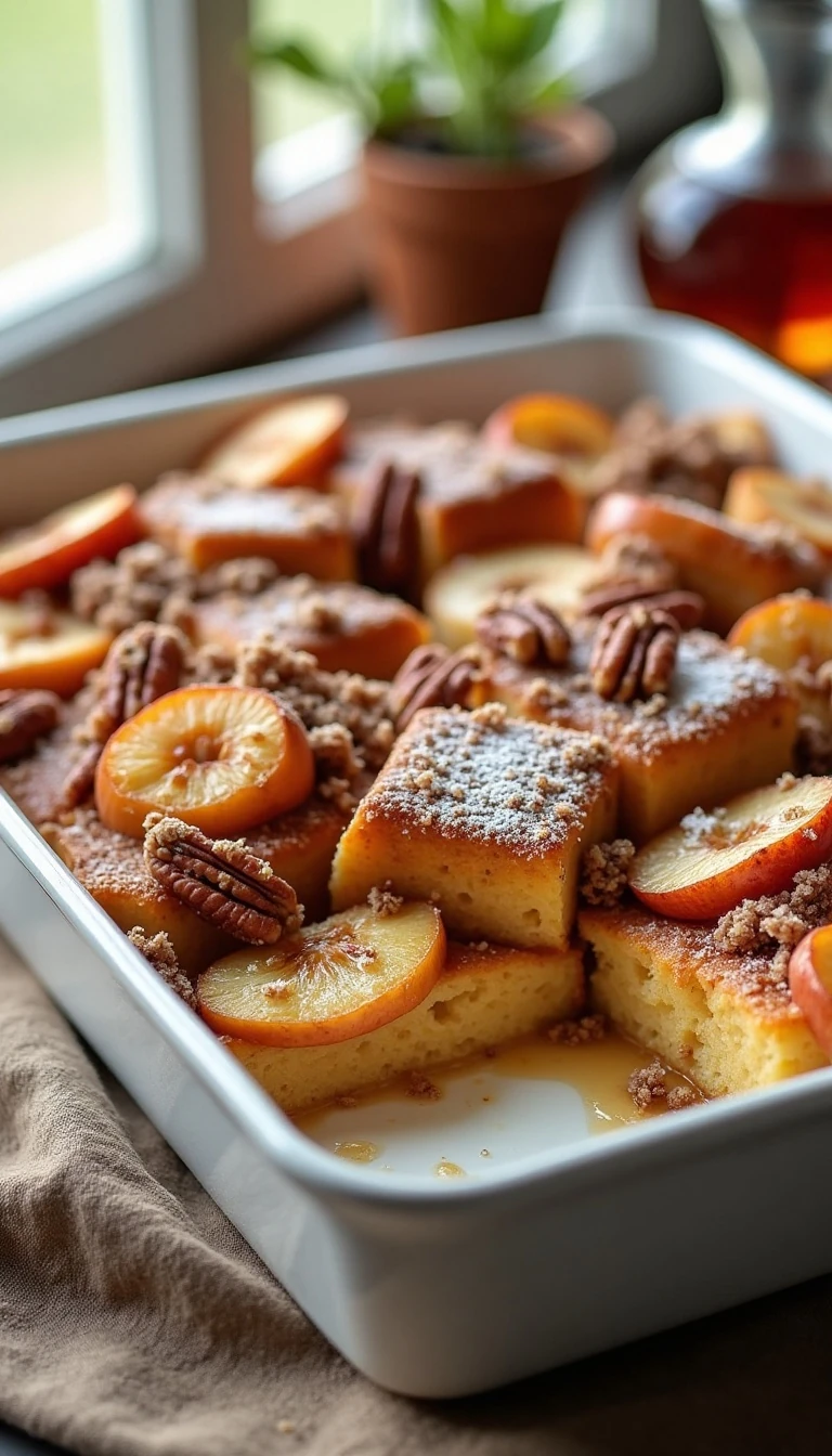 Easy Apple French Toast Casserole Recipe for a Cozy Dinner