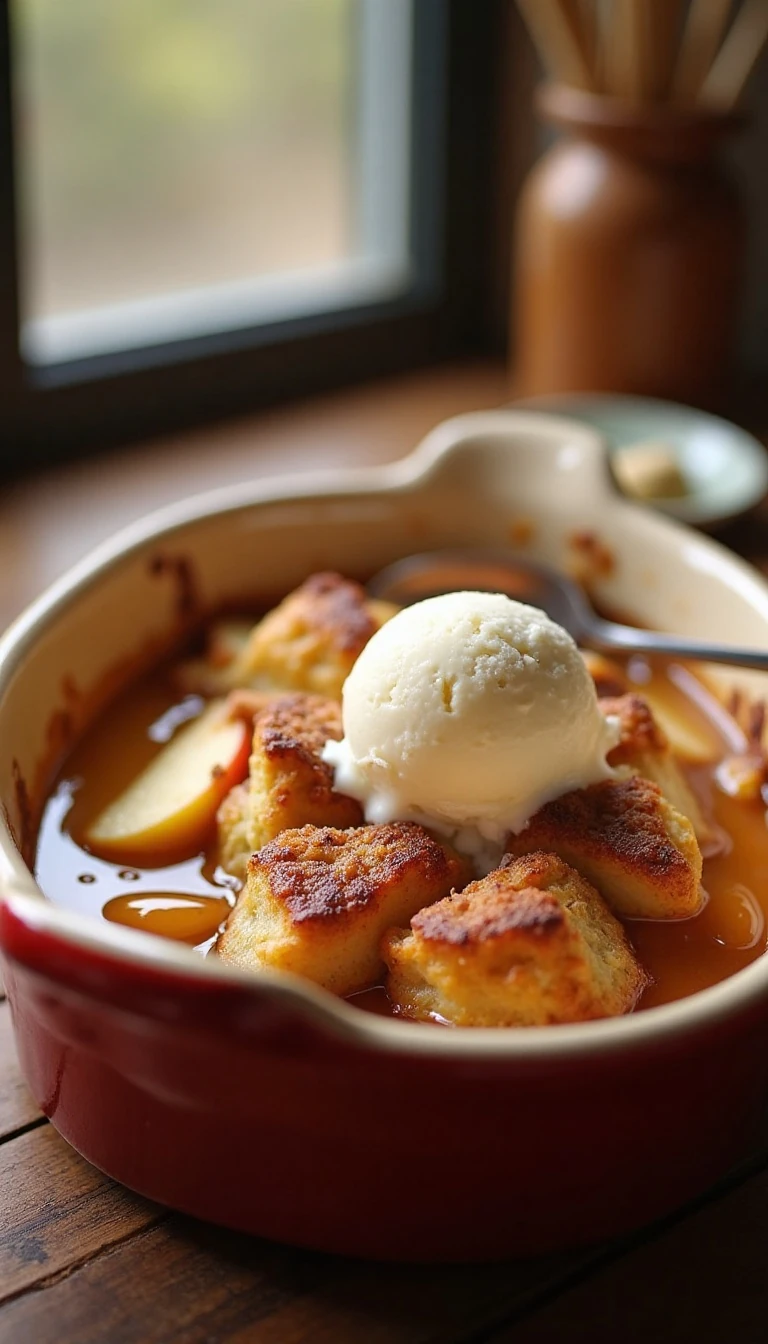 Old-Fashioned Apple Pandowdy Recipe with Cinnamon Apples