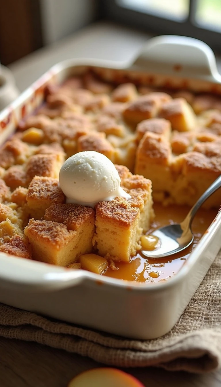 Easy Apple Pie Bread Pudding Recipe