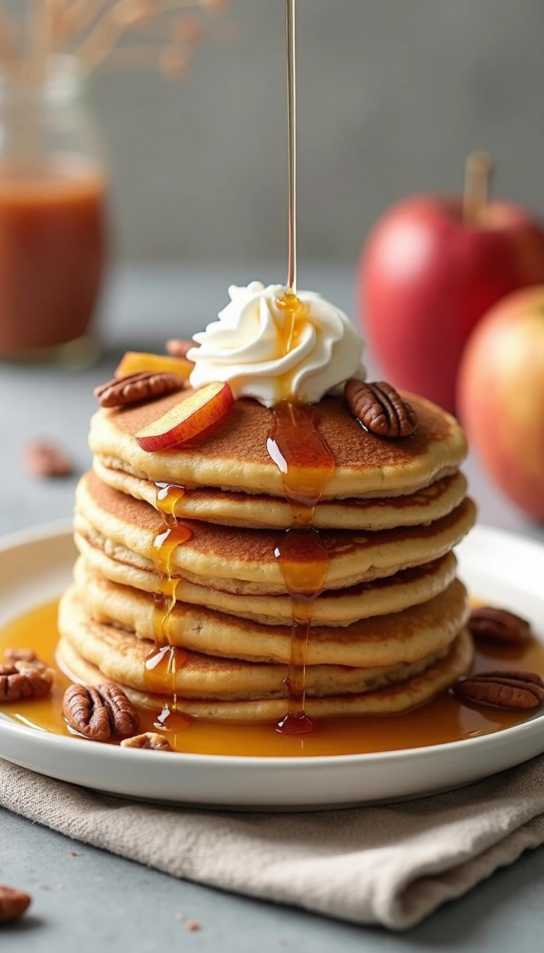 Easy Apple Pie Pancakes Recipe (Quick & Delicious)