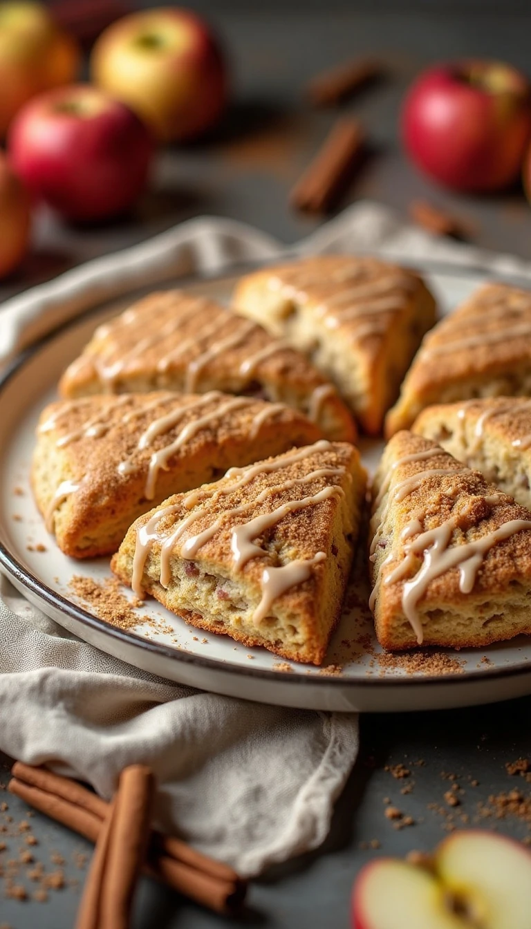 Apple Spice Scones: A Cozy Fall Baking Favorite