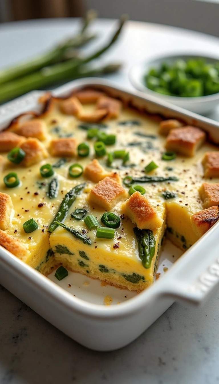 Asparagus and Egg Brunch Casserole Recipe