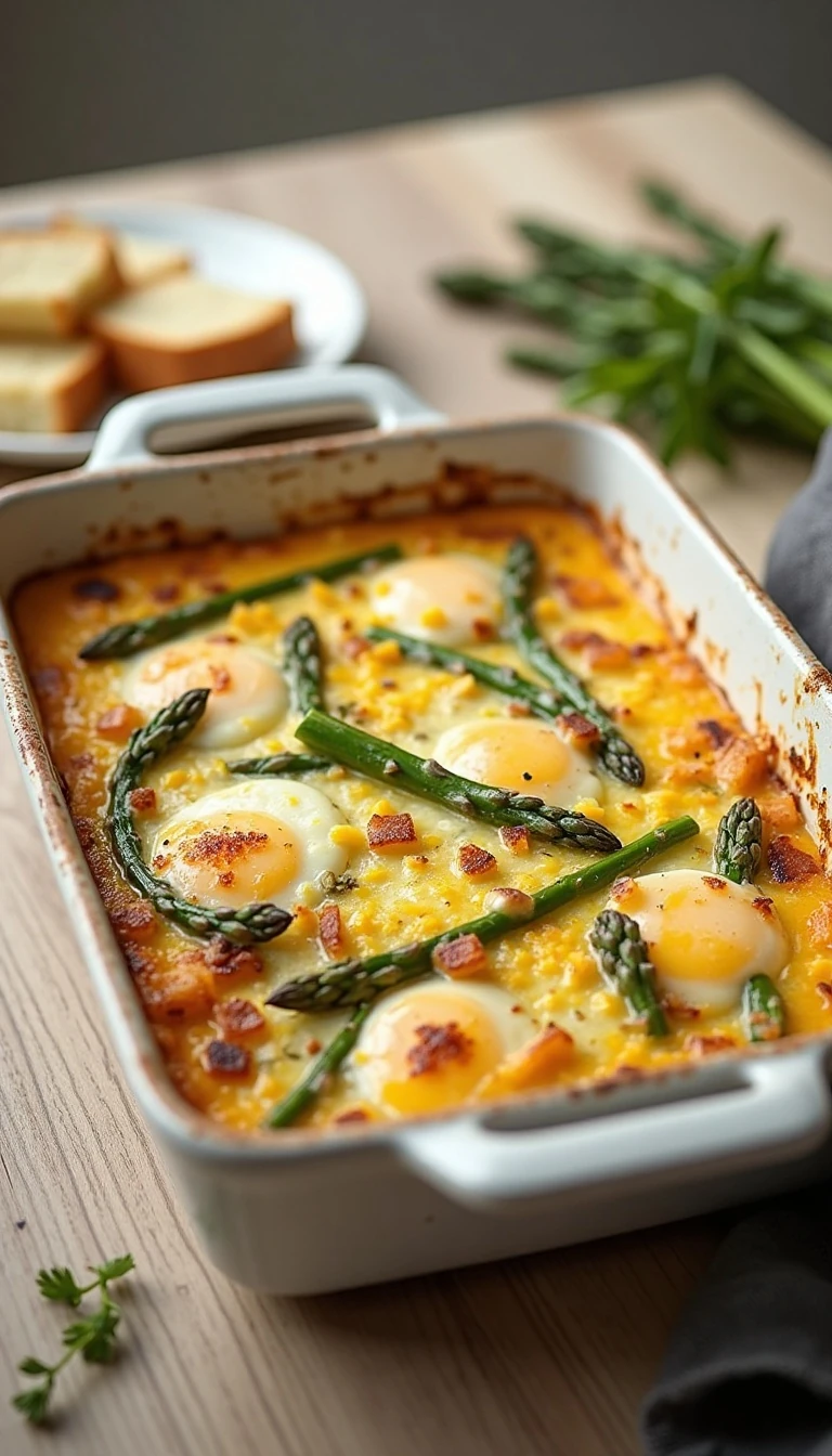 Asparagus and Egg Brunch Casserole Everyone Will Love