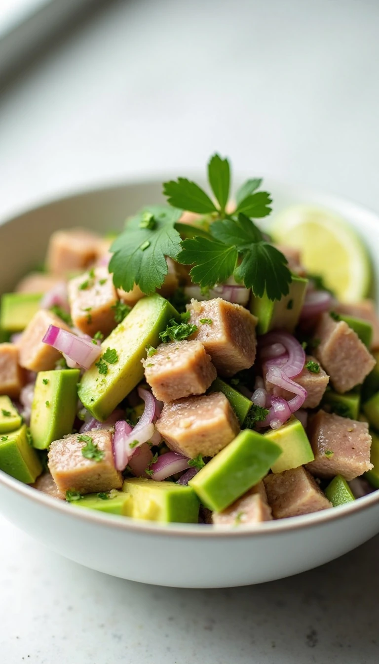 Healthy Avocado Tuna Salad Recipe (No Mayo!)