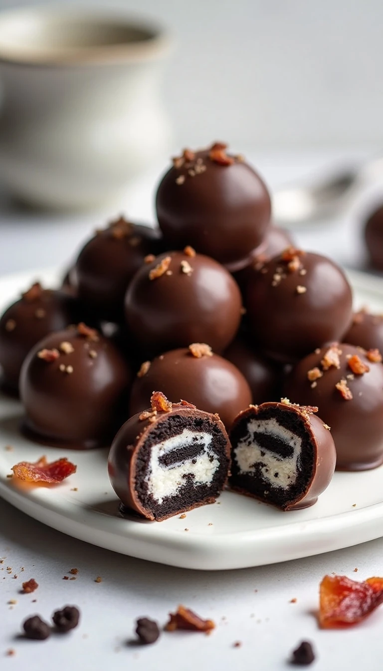 Bacon Oreo Cookie Balls: A Sweet and Savory Treat