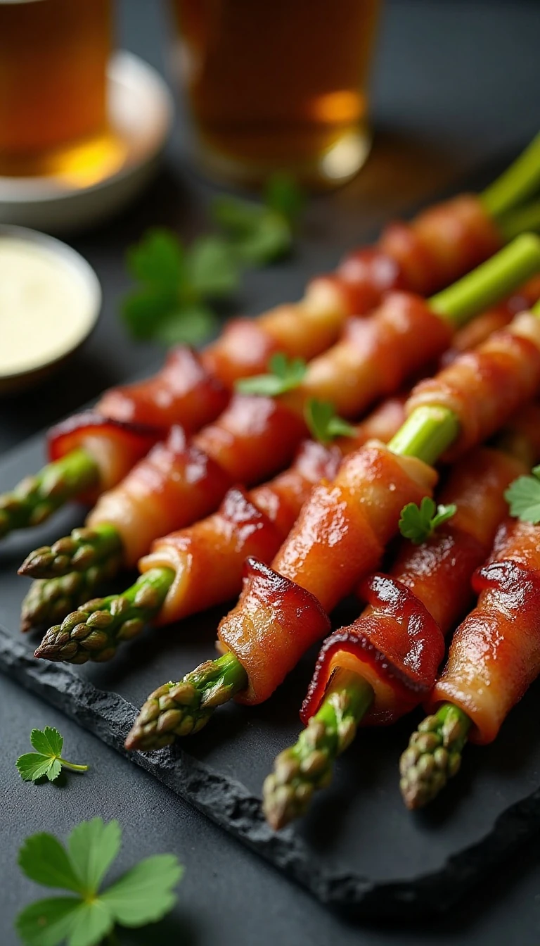Bacon-Wrapped Irish Shillelagh Sticks Recipe