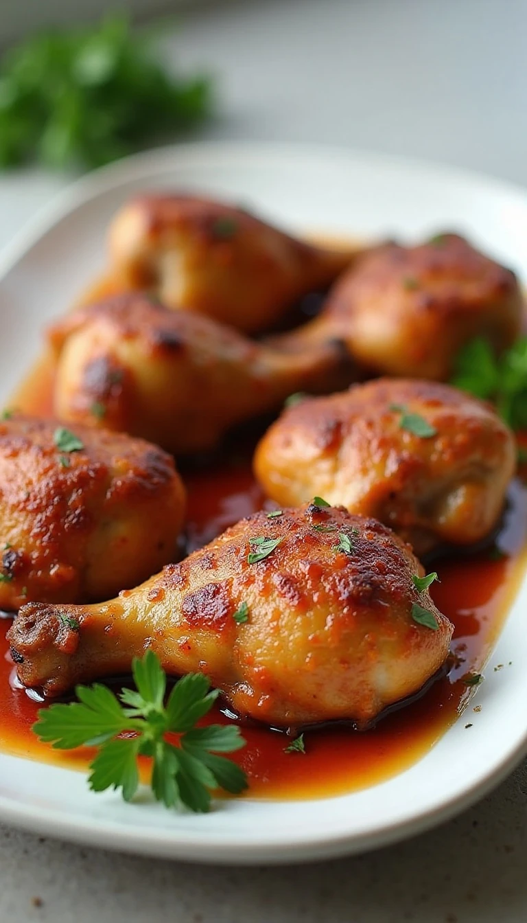 Easy Baked Chicken Thighs with Brown Sugar Recipe