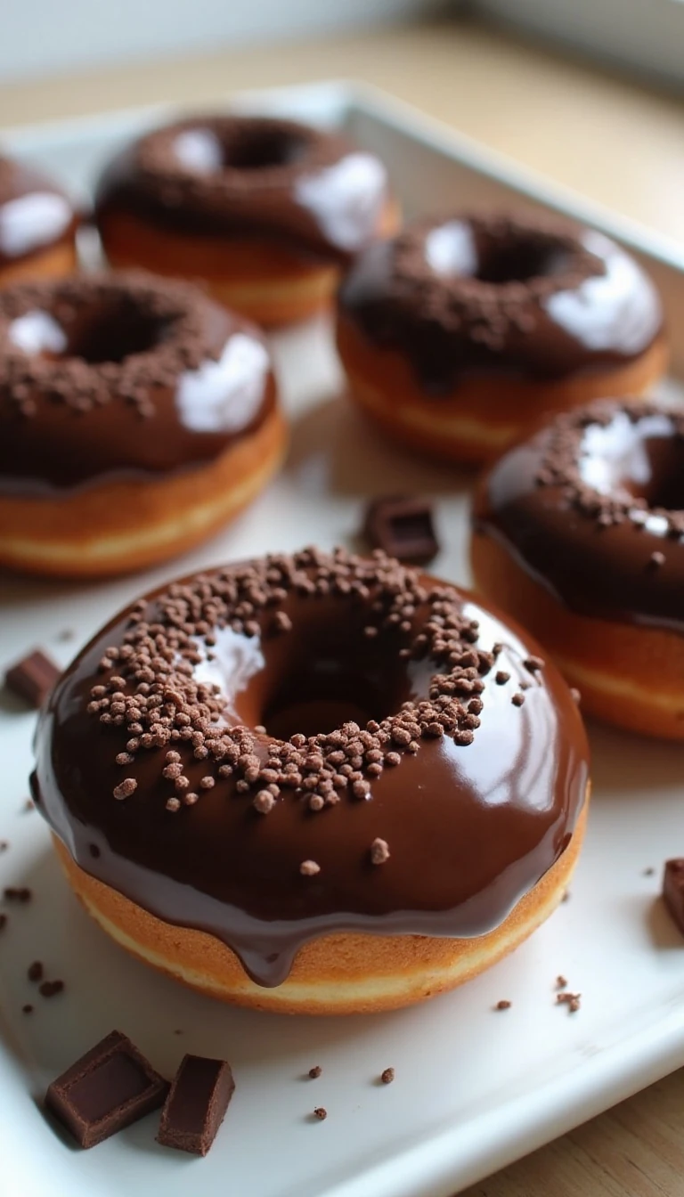 Baked Chocolate Doughnuts Recipe: Rich and Easy to Make