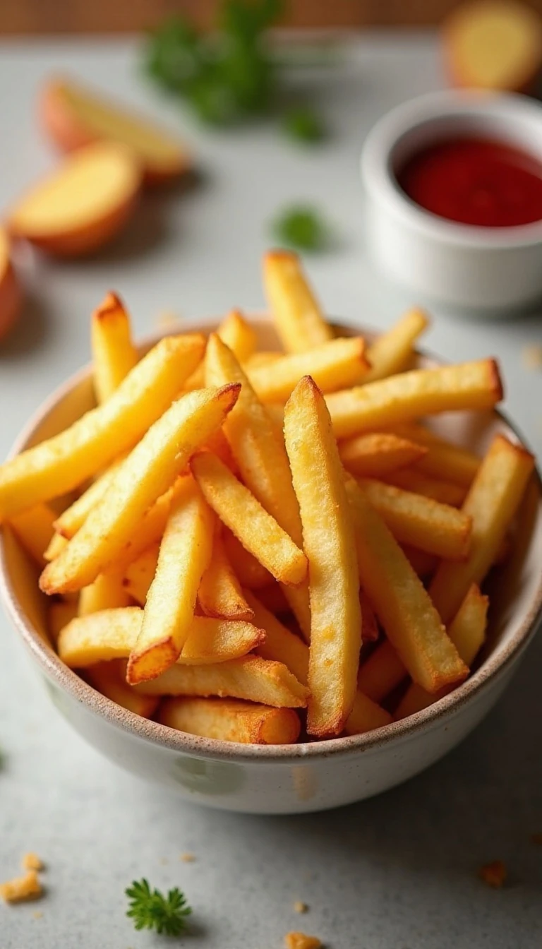 Crispy Baked French Fries Recipe That Never Fails