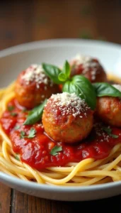 Juicy Baked Ground Turkey Meatballs Recipe