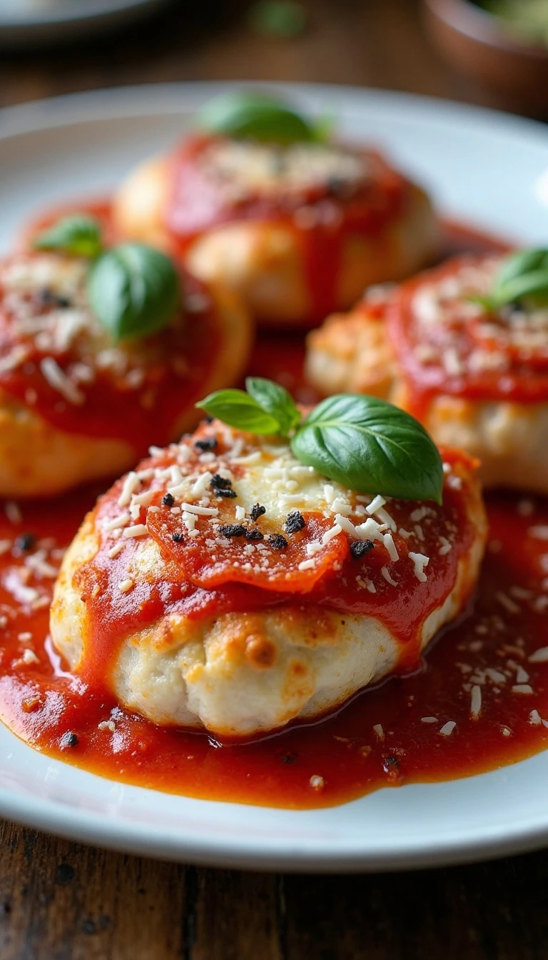 Baked Pepperoni Chicken Breast Pizza: A Cheesy Twist on Dinner