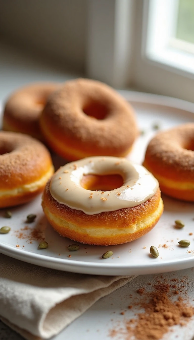 Baked Pumpkin Donuts
