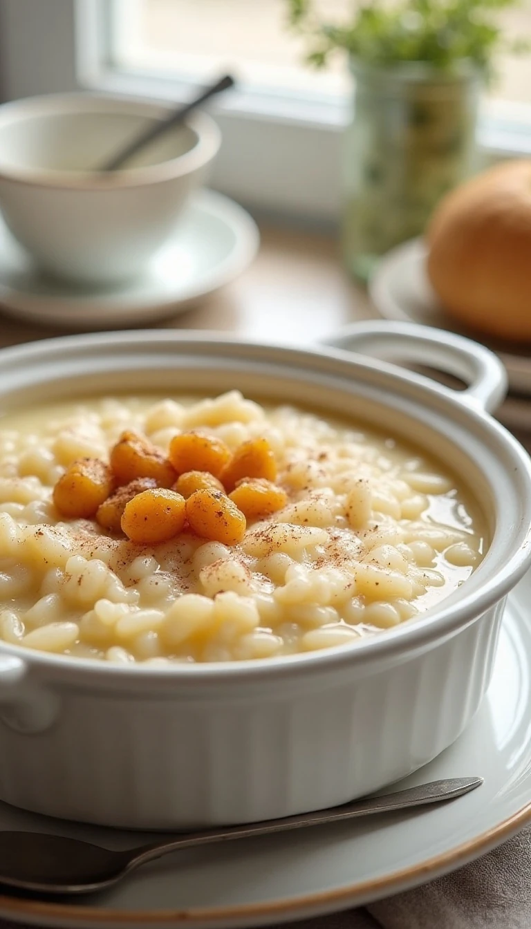 Creamy Old-Fashioned Baked Rice Pudding Recipe