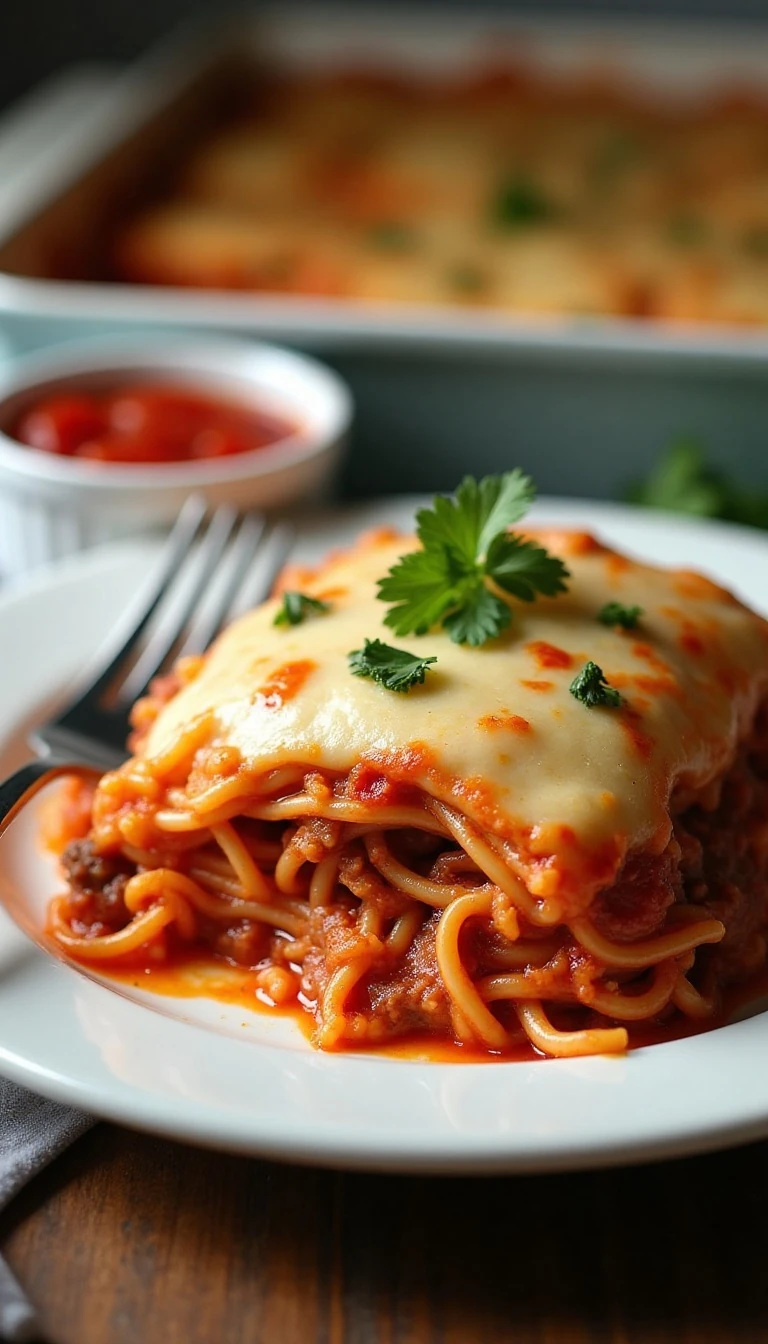 Baked Spaghetti Casserole Everyone Will Love