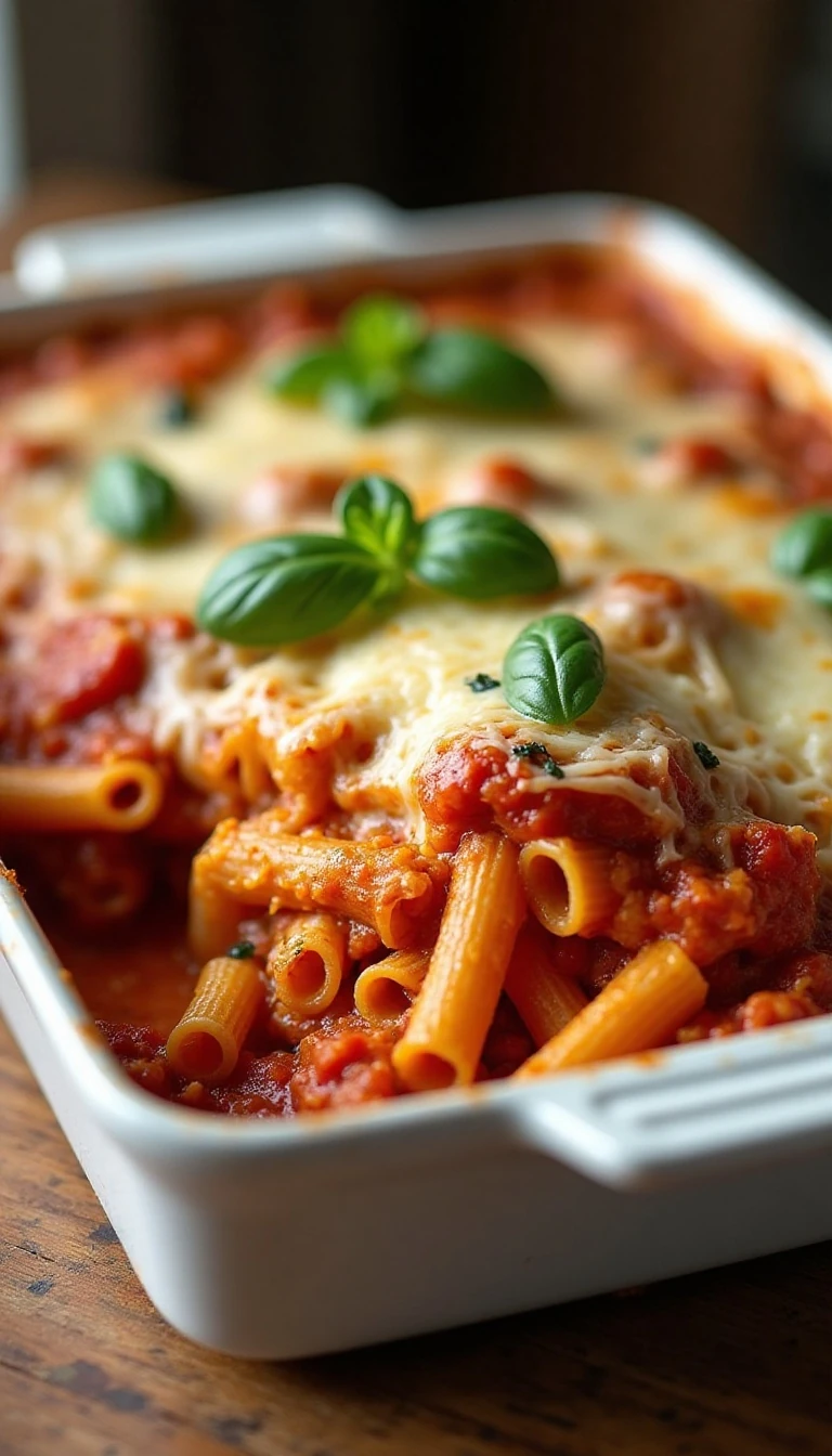 Baked Ziti With Meat Sauce: A Comfort Food Classic