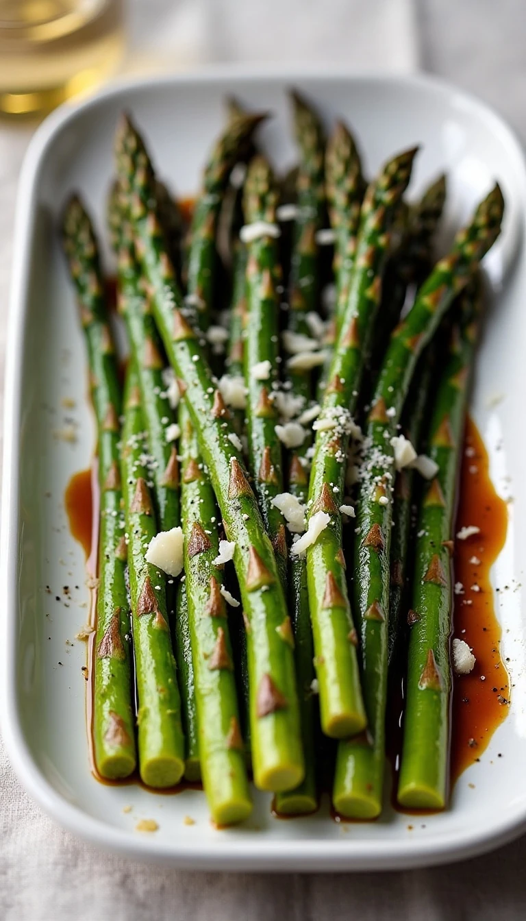 Easy Balsamic Roasted Asparagus Recipe