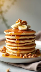 Fluffy Banana Pancakes for an Easy Breakfast