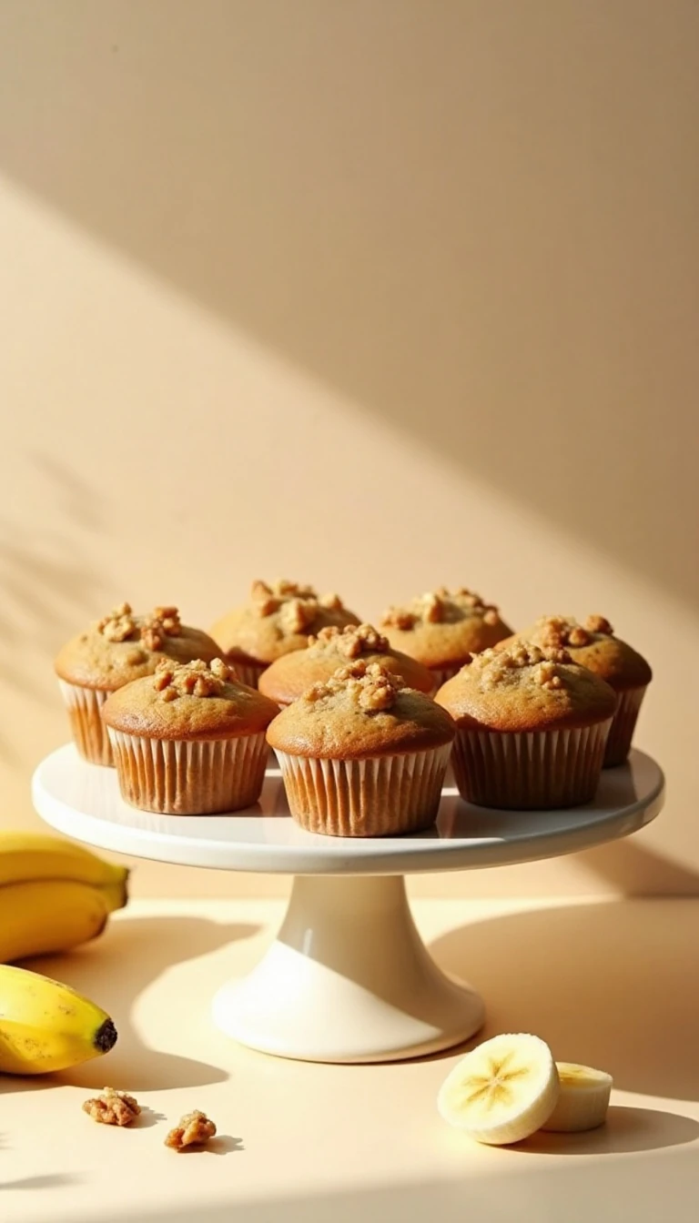 Moist Banana Walnut Muffins Everyone Will Love