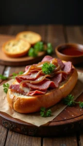 Easy Beef Dip in a Bread Boat Recipe