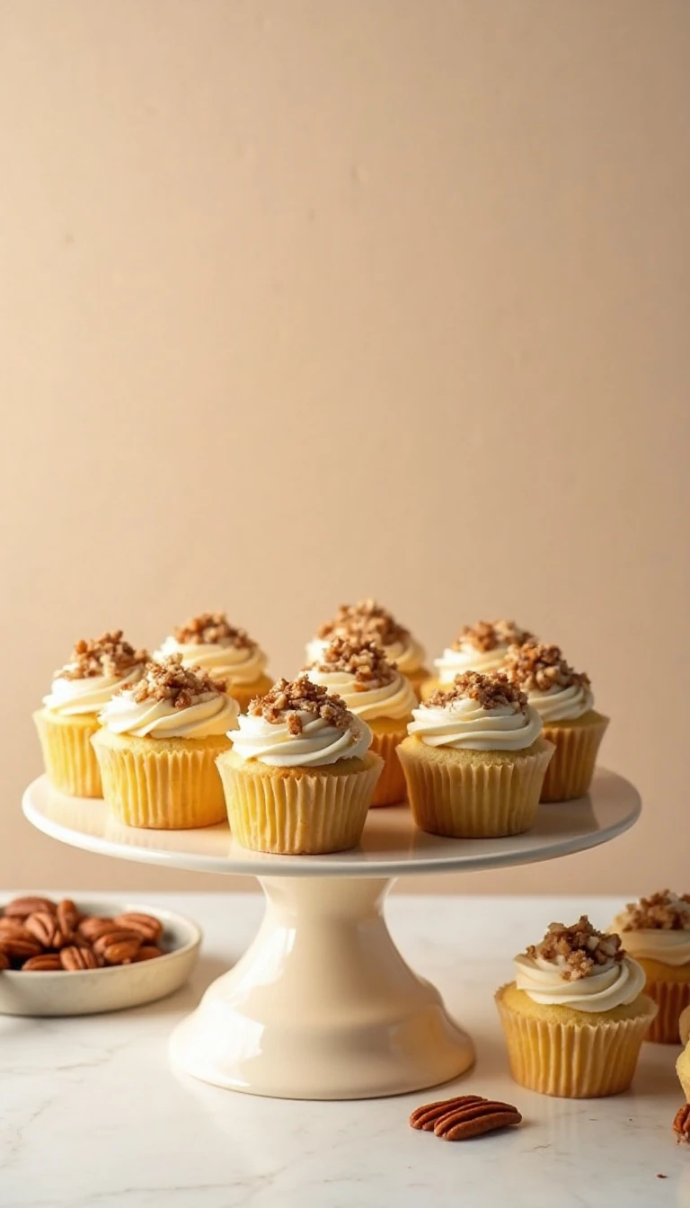 The Best Butter Pecan Cupcake in the World? Try This One